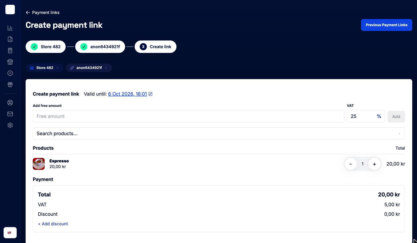 A Payment Link for Any Order